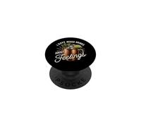 I Have Mixed Drinks About Feelings Funny Moscow Mule Vodka PopSockets Adhesive PopGrip