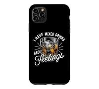 I Have Mixed Drinks About Feelings Funny Old Fashioned Humor Case for iPhone 11 Pro Max