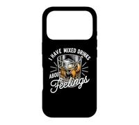 I Have Mixed Drinks About Feelings Funny Old Fashioned Humor Case for iPhone 17 Pro