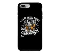 I Have Mixed Drinks About Feelings Funny Old Fashioned Humor Case for iPhone 7 Plus/8 Plus