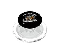 I Have Mixed Drinks About Feelings Funny Old Fashioned Humor PopSockets PopGrip for MagSafe