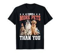 I Have More Pets Than You Beekeeper Honey Jokes T-Shirt