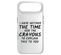 I have neither the time nor the crayons to explain this Case for iPhone Air