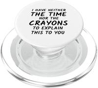 I have neither the time nor the crayons to explain this PopSockets PopGrip for MagSafe