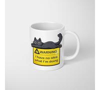 I Have No Idea What im Doing 11oz Ceramic Mug - Inspirational Coffee Cup with Equality & Positivity Message - Sigma Grindest Memes - Meaningful Gift for Her, Friend, or Colleague