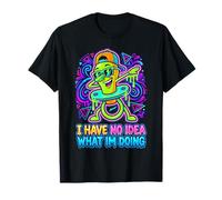 I Have No Idea What Im Doing Dabbing Pacifier New Dad Mom T-Shirt