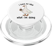 I Have No Idea What I'm Doing Funny Goose PopSockets PopGrip for MagSafe
