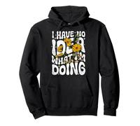 I Have No Idea What I'm Doing Gym Funny Saying Graphic Quote Pullover Hoodie