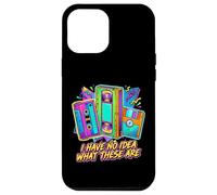 I HAVE NO IDEA WHAT THESE ARE Retro 80s 90s Humor Case for iPhone 12 Pro Max