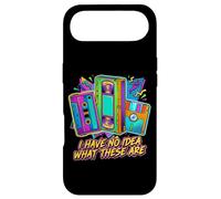 I HAVE NO IDEA WHAT THESE ARE Retro 80s 90s Humor Case for iPhone Air