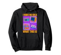 I Have No Idea What This Is 80s 90s Funny Gen Z Humor Pullover Hoodie