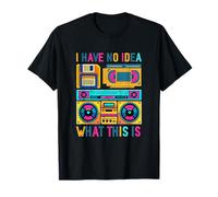 I Have No Idea What This is 80s Bro 1980s Fashion 80 Party T-Shirt
