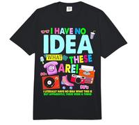I Have No Idea What This is 80s Outfit Idea Kids 80s Themed Comfort Colors Adult Heavyweight T-Shirt