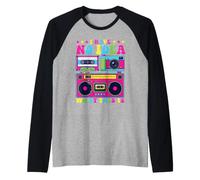 I Have No Idea What This is - 80s Themed Party Costume Raglan Baseball Tee