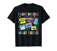 I Have No Idea What This is 90s Outfit Idea Kids 80s Theme T-Shirt