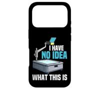 I Have No Idea What This Is Classic Retro Overhead Projector Case for iPhone 17 Pro