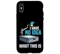 I Have No Idea What This Is Classic Retro Overhead Projector Case for iPhone X/XS