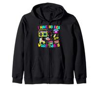 I Have No Idea What This Is Mixtape Era 70s 80s 90s Cassette Zip Hoodie