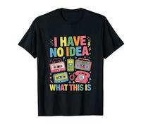 I Have No Idea What This is Retro Cassette Phone T-Shirt