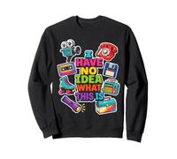 I Have No Idea What This Is Retro Film Camera Radio Sweatshirt