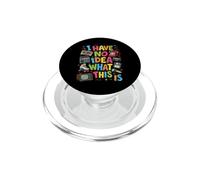 I Have No Idea What This Is Retro TV Camera Phone Radio PopSockets PopGrip for MagSafe