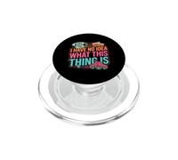 I Have No Idea What This Thing Is Nostalgia Retro PopSockets PopGrip for MagSafe
