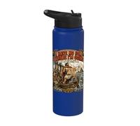 I Have No Idea Where I'm Going Funny Greek Mythology Sailor Stainless Steel Insulated Water Bottle