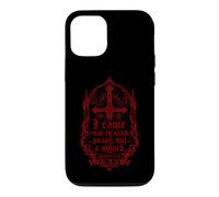 I have not come to bring peace, but a sword - Bible Quote Case for iPhone 12/12 Pro