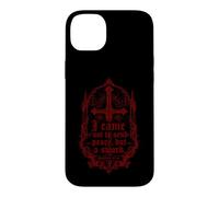 I have not come to bring peace, but a sword - Bible Quote Case for iPhone 14 Plus