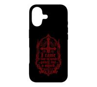 I have not come to bring peace, but a sword - Bible Quote Case for iPhone 17