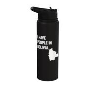 I Have People in Bolivia Stainless Steel Insulated Water Bottle