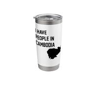 I Have People in Cambodia Stainless Steel Insulated Tumbler