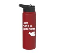 I Have People in South Sudan Stainless Steel Insulated Water Bottle