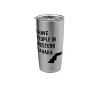I Have People in Western Sahara Stainless Steel Insulated Tumbler