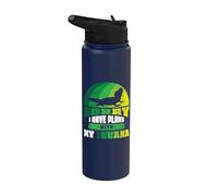 I Have Plans with My Iguana Stainless Steel Insulated Water Bottle