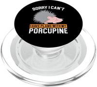 I Have Plans With My Porcupines Rodent Prickly Animal PopSockets PopGrip for MagSafe