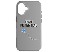 I Have Potential Energy Physics Student Gift Funny black Case for iPhone 16