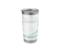 I Have PTSD So What - Brave Statement for Awareness Stainless Steel Insulated Tumbler
