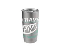 I Have PTSD So What - Brave Statement for Awareness Stainless Steel Insulated Tumbler