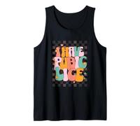 I Have Pubic Lice Funny Retro Offensive Humor Inappropriate Tank Top