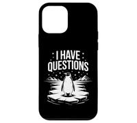 I Have Questions Funny Penguin Head Towards The Mountains Case for iPhone 12 mini