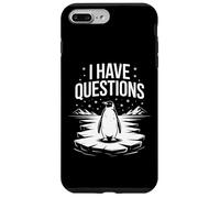 I Have Questions Funny Penguin Head Towards The Mountains Case for iPhone 7 Plus/8 Plus