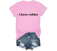 I Have Rabies Shirt,I Have Rabies Tshirt, I Have Rabies T-Shirt, I Have Rabies Unisex T Shirt Pink