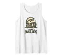 I Have Rabies Skunk Funny Rabid Skunk I Have Rabies Tank Top
