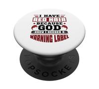 I Have Red Hair Because God knew - Red Hair Red Head PopSockets Adhesive PopGrip