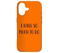 I have so much to do Funny Idea White Lie Party Case for iPhone 17