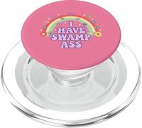 I HAVE SWAMP ASS Funny Adult Humor Rainbow PopSockets PopGrip for MagSafe
