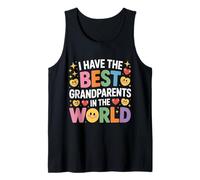 I Have The Best Grandparents in The World Grandchild - Tank Top