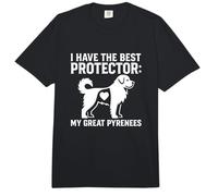 I Have The Best Protector Great Pyrenees Dog Breed Comfort Colors Adult Heavyweight T-Shirt