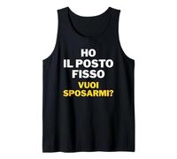 I Have The Fixed Seat, Do You Want to Marry Me? Irony On Wedding Tank Top